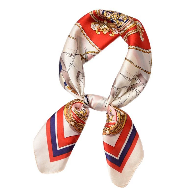 Spring handkerchief, summer scarf, shirt, neckerchief, with neck protection