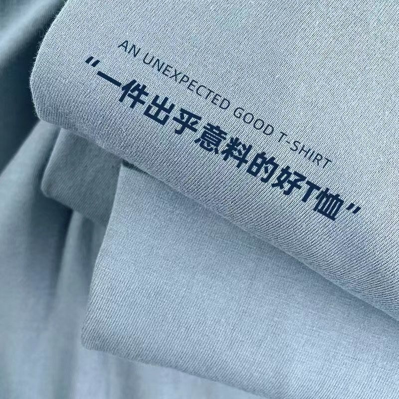 Japanese heavyweight 230g short sleeve T-shirt women's summer loose 100 cotton bottoming shirt solid color Joker men's and women's tee T-shirt