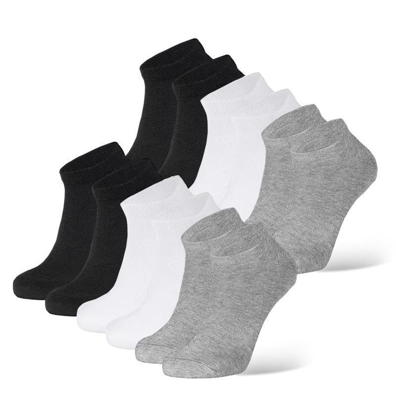 B892 Dropshipping Aliexpress Amazon Cross-Border New Sports and Leisure Cotton Socks 12 Pairs of Low-Calorie Ankle Socks