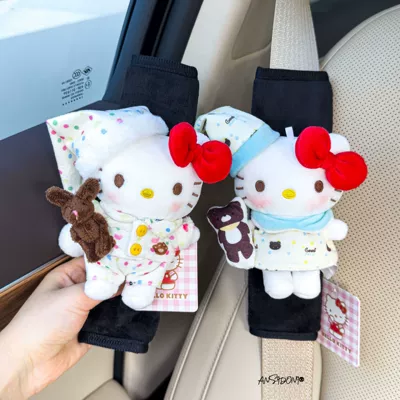 Sürətlər qutusu və əl tormozu başlıqları – Shoulder Pads Car Seat - authentic-kt-shoulder-pads-black-plush-red-knot-blue-pajamas-off-white-pajama-set-set-of-two