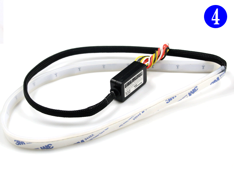 Ozm LED Daytime Light Streamer Tearful Eye led Blue Tearful Eye aozoom Crystal Horse Running Daytime Light Steering