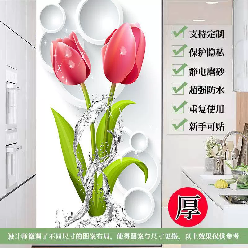 Glass window stickers, electric matte sticker, transparent protective underware