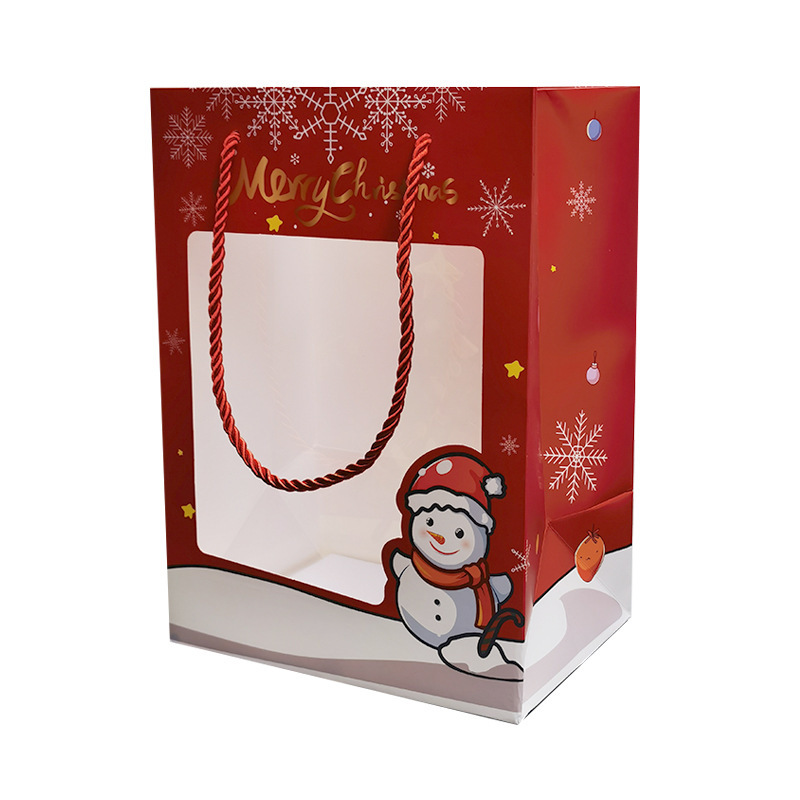 빨간색 인쇄, 흰색 판지, 18*13*25