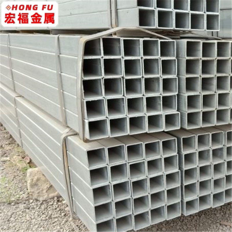 浙江宁波 热镀锌正方形管 Q235B镀锌方管 幕墙 建筑等用 零售批发