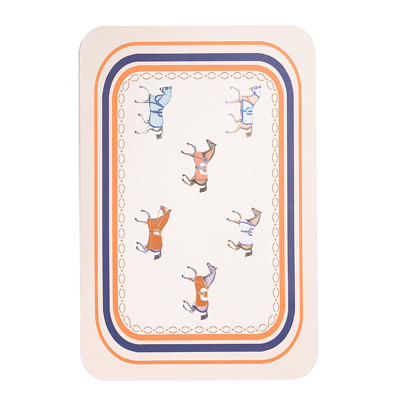 Estera de mesa de cuero vintage impermeable a prueba de aceite desechable vajilla estera tablero de tablero nórdico rejilla lado del gabinete estera de aislamiento engrosada