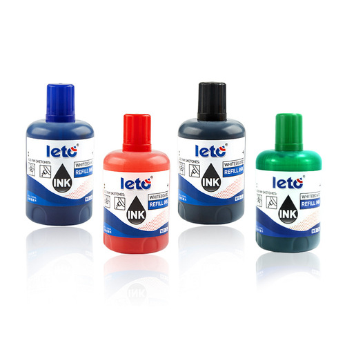Whiteboard pen oil-based ink refill liquid, bright ink color, bright, quick-drying, waterproof, non-fading, easy to wipe without leaving traces