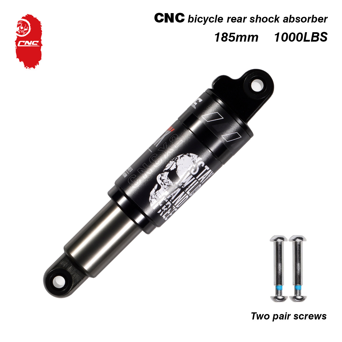 CNC bicicleta de montaña bicicleta trasera liner bicicleta de montaña aceite muelle amortiguador plegable scooter de presión de aceite amortiguador trasero