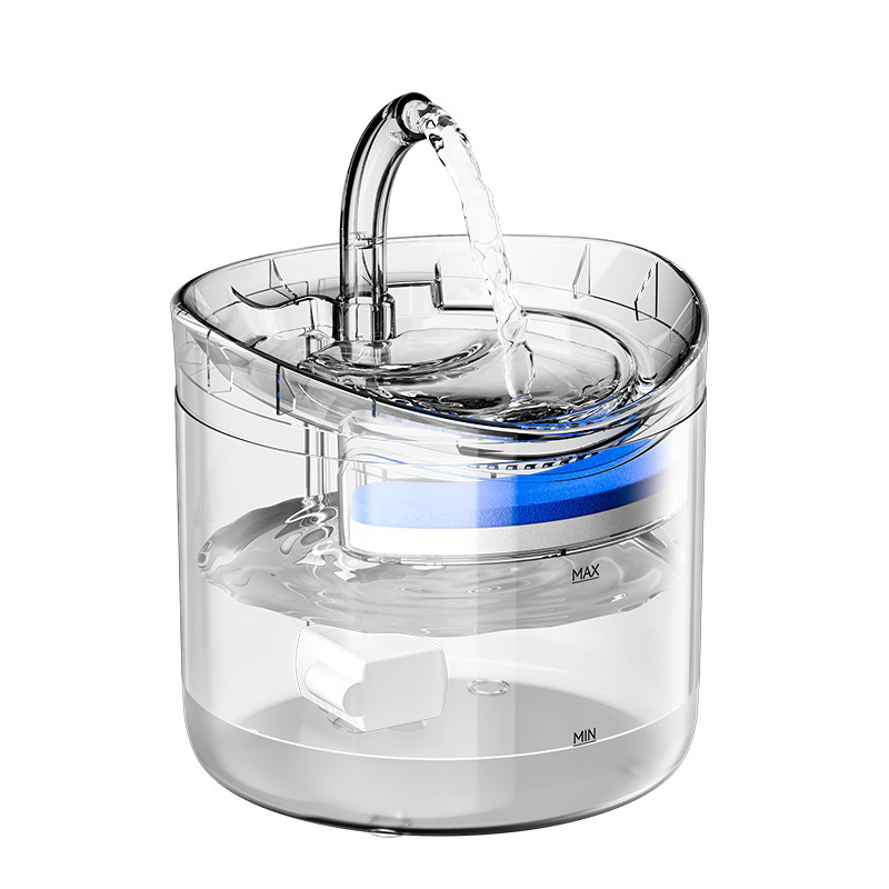 Filtro de circulación automática de bebedor de agua inteligente para gatos y perros, recipiente de agua móvil para gatos, bebedor de agua para mascotas
