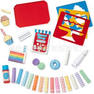 Factory Direct Sales of Various Styling Chalks, Rainbow Donut Ice Cream Toy Styling Chalks, Chalks Can Be Customized
