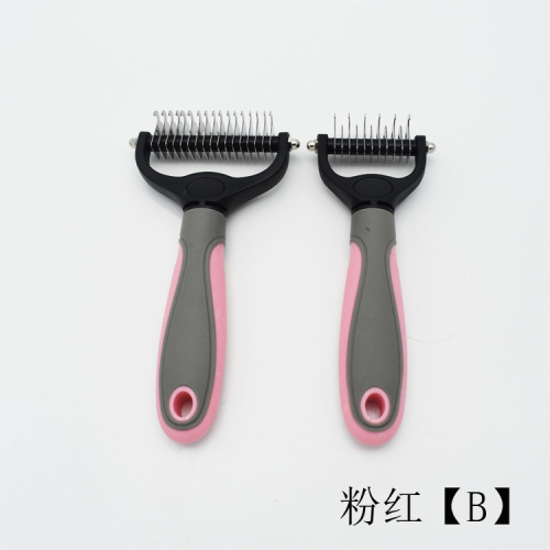 Amazon knot opener pet knot opener comb pet hair removal comb long-haired dog comb open knot hair removal comb