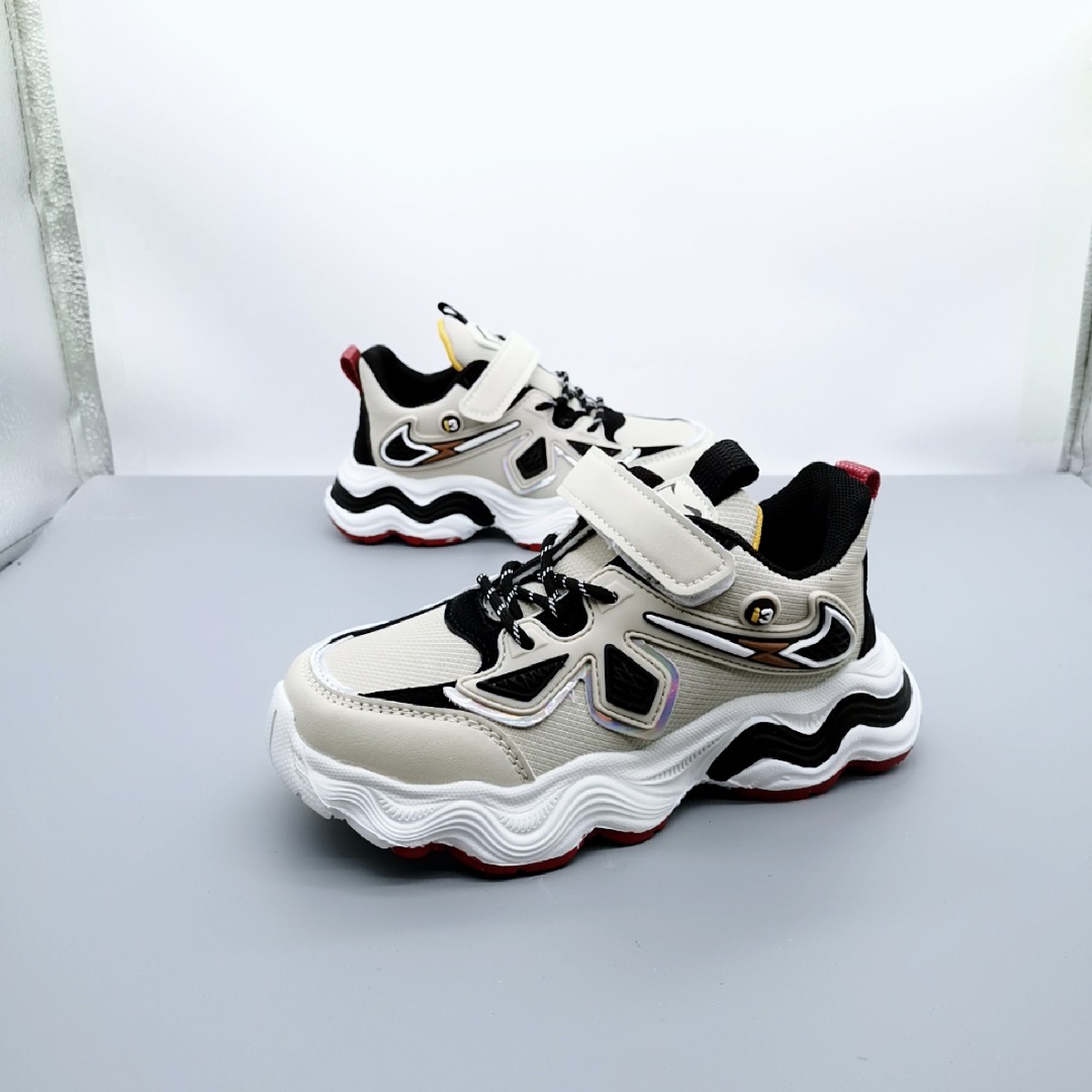 32-37 Tamaño de zapatos deportivos para niñas, zapatos para niños guapos, zapatos para niños pequeños, zapatos para correr de estilo extranjero