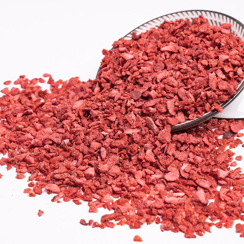 Factory wholesale freeze-dried fruit chunks, one piece for dropshipping fruit freeze-dried desserts, cakes, milk tea decorations, snacks