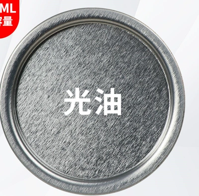 Avtomobil boyası – bright black silver paint can - 200ml-vial-varnish-450ml