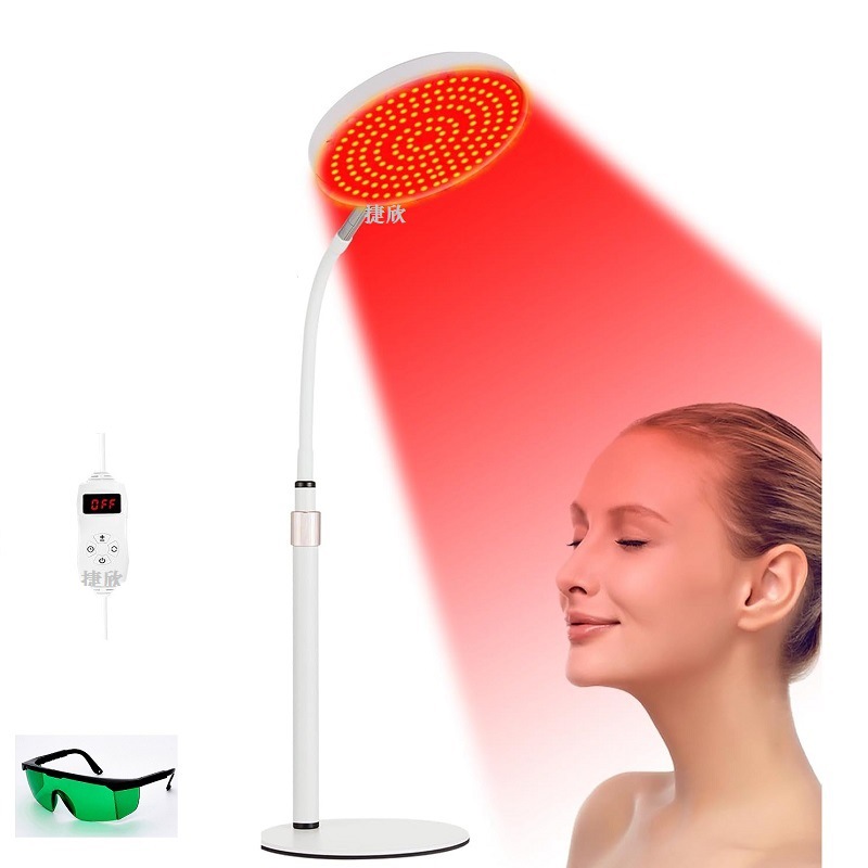 Lámpara de belleza de fisioterapia externa, alivio del cuerpo facial, dolor muscular, lámpara de parrilla infrarroja 660nm 850nm, lámpara de escritorio
