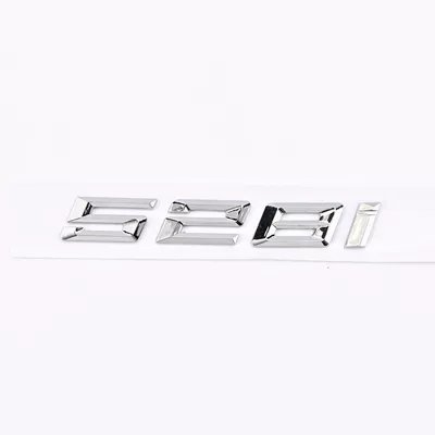 Suitable for BMW new 5 Series car stickers: 525i emblem, 528i rear tail emblem, 530i displacement emblem, 540i car emblem, for modification (Car logo) - standard-18-23528i
