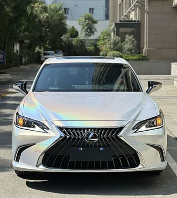 Car Color Changing Film Colorful Laser White Cross-Border Hot Selling Car Body Color Changing Film Gorgeous Gray Can Be Cut Factory Direct Sales (Auto Color Change Film) - colorful-laser-white-30cm-15m