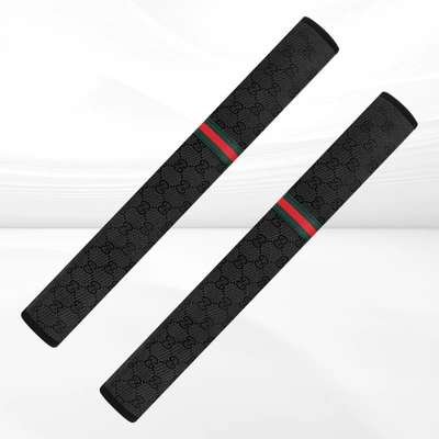 truck safety belt protective cover, Seat belt shoulder pad - c01-linen-classic-black-30cm-pair
