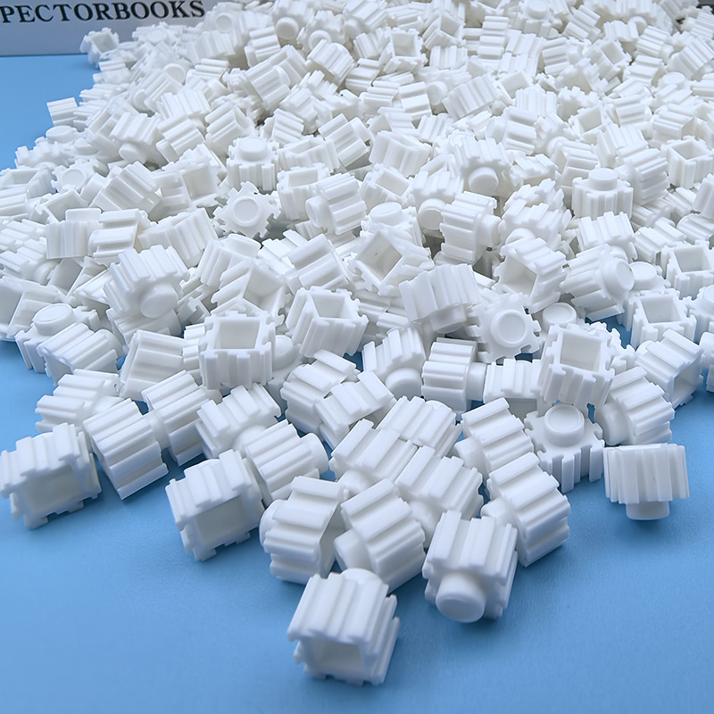 LEGO-kompatible 8mm kleine Teilchen Schüttgut Bausteine Großhandel Kinder Bastelzubehör Bildungs-Puzzlespielzeug