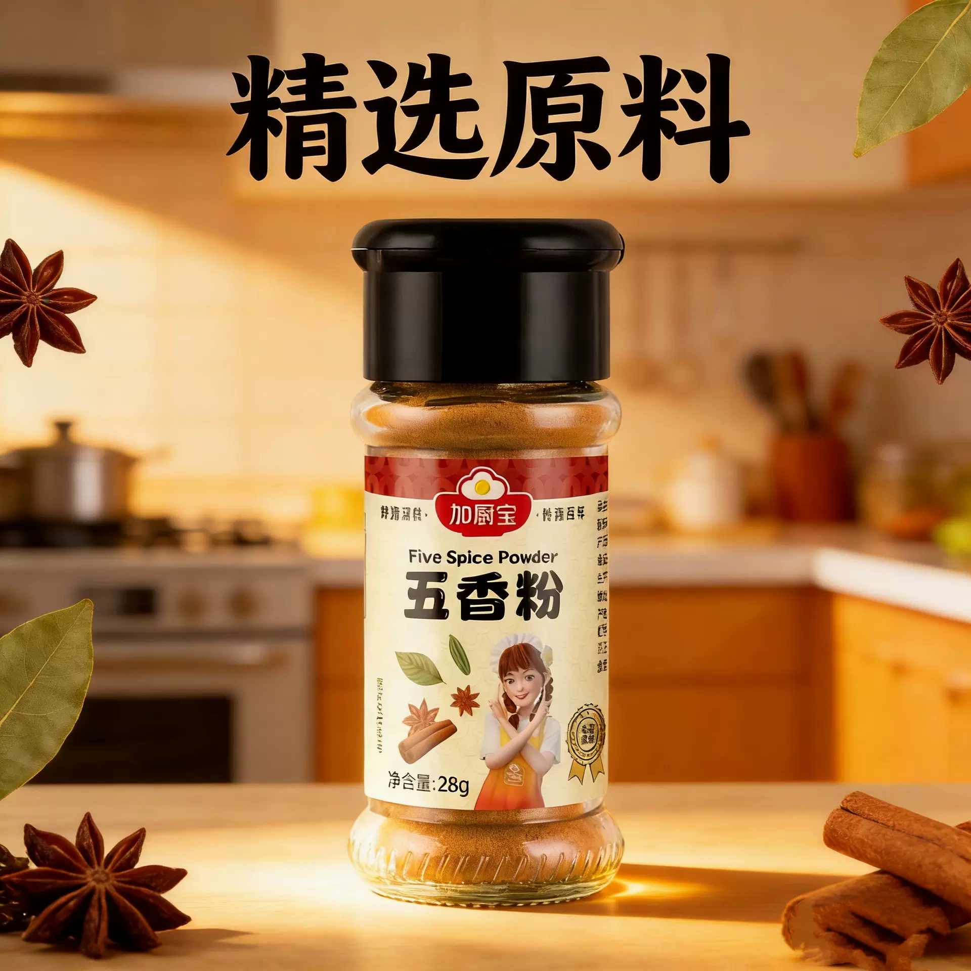 加厨宝烧烤调味料撒料五香粉辣椒粉烤肉炸串蘸料家用全套组合装