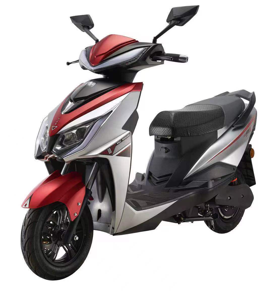 Cross-Border Wholesale 1500W72V High-Speed Electric Motorcycle with Long Range and High Power for Adult Delivery Riding