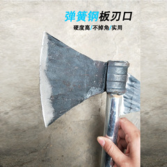 斧頭精鋼戶外劈柴小斧頭家用砍骨剁骨鍛打木工斧頭木匠斧專用砍柴