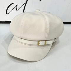 日本のファッションのベルトのバックルのカジュアルな八角の帽子の子供は秋冬に保温します。