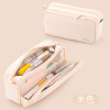 Double-layer capacious Japanese pencil case, multilayer storage system for elementary school students, primary and secondary school