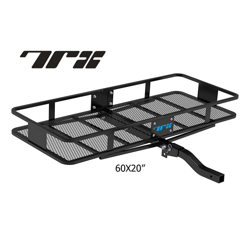 Установка штанги прицепа, багажная корзина, корзина для прицепа, задняя корзина, грузовая переноска сцепного устройства, Curt 60X20 дюймов