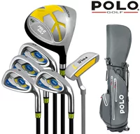 Молодежные клюшки для гольфа POLOGOLF для мальчиков и девочек, детские клюшки для гольфа, карбоновые клюшки для начинающих