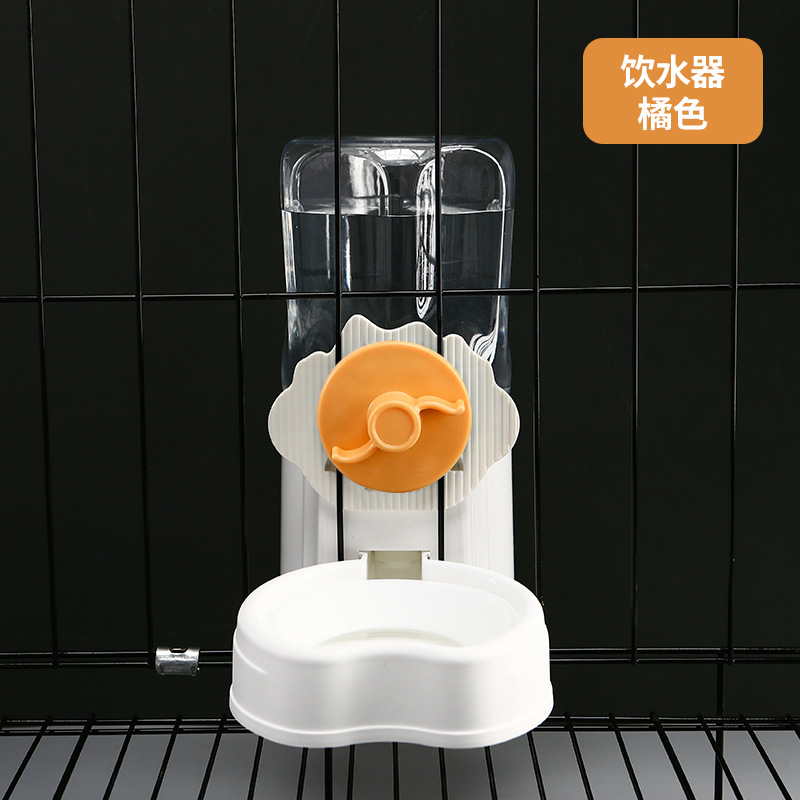Nueva mascota colgante dispensador de agua boca a prueba de humedad alimentador automático de agua alimentador de perro nido fijo jaula colgante tazón