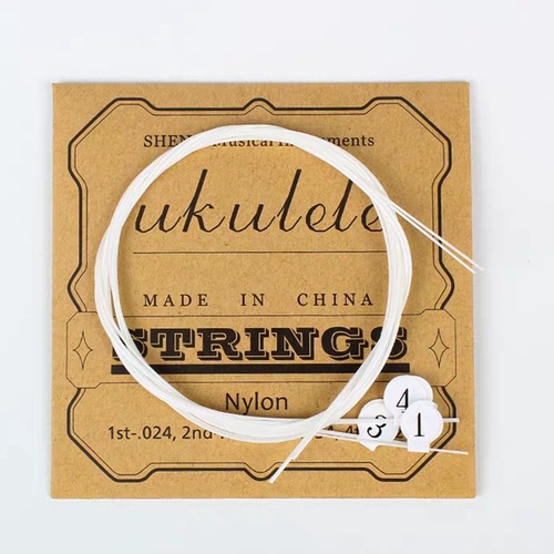 Ukulele strings, nylon strings for ukulele, Hawaiian guitar, four-string general-purpose nylon strings