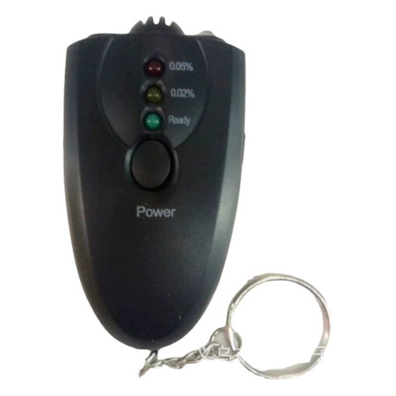 Трансграничный тестер дыхательного спирта Тестер алкоголя Портативный тестер вина с функцией фонарика