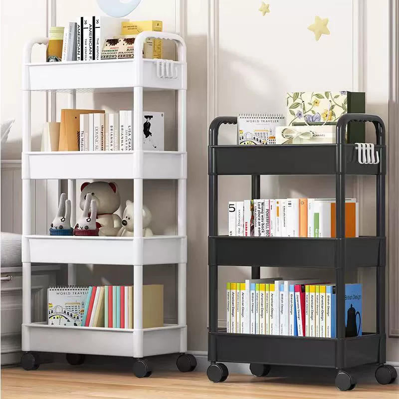 Multilayer cart for bedroom, children's storage system