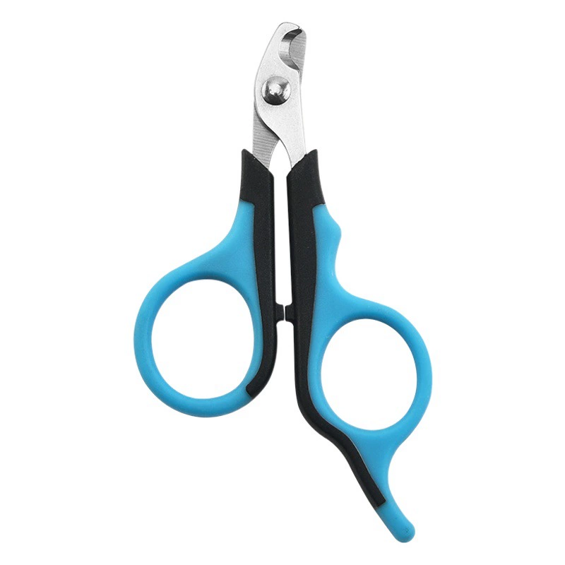 Кусачки для ногтей из нержавеющей стали пластиковая ручка кусачки для ногтей для домашних животных кошка собака кусачки для ногтей нож товары для домашних животных оптом