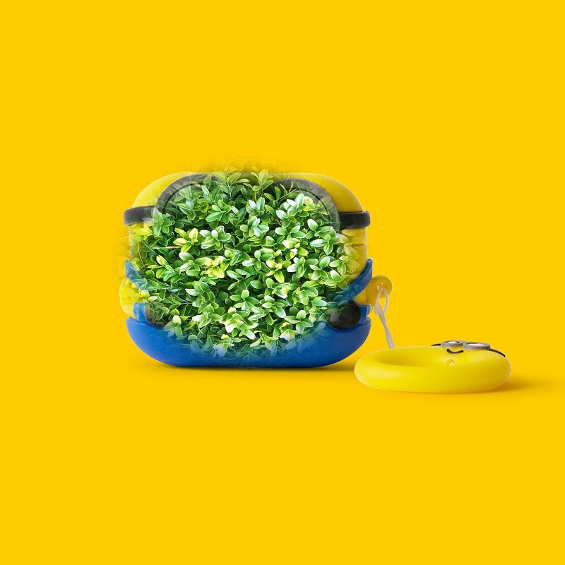 Pequeño hombre amarillo de ojos