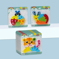 New children's building blocks 3D puzzle connectors for early education, intellectual development, hands-on fun toys