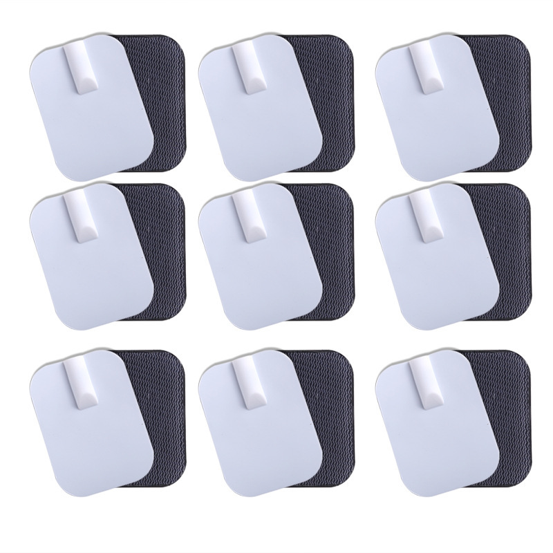 4.5*6cm Silicone Pin-Type Electrode Patch, Thickened and Sticky Gel Patch, Physiotherapy Electrode Patch, Breathable Massage