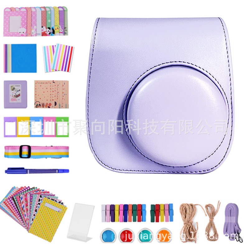 Polaroid camera Instax Mini 12/11 accessories suit camera bag filter photo frame album 12-in-1 Polaroid camera Instax Mini 12/11 accessories suit camera bag filter photo frame album 12-in-1