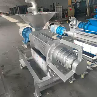 猪粪固液分离机 螺旋挤压干湿分离机 猪场全自动固液分离脱水设备