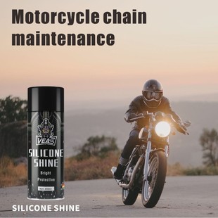 Factory Oem Customized 450ml Motorcycle Silicone Brightener Body Surface Cleaning Polishing Water Wax Glazing Spray