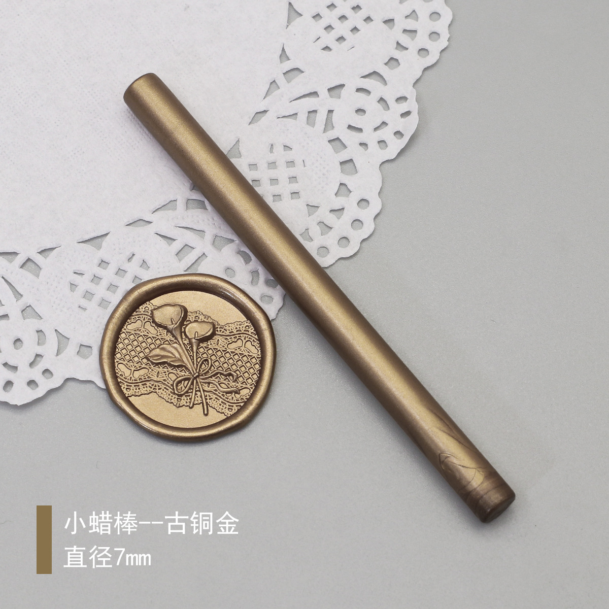 Palo de cera de pintura al fuego 94 colores 10*0,7 cm La barra de cera pequeña redonda se puede mezclar con la pistola de cera se puede utilizar en fábrica al por mayor