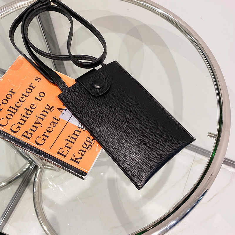 Verano transfronterizo nuevo bolso de hombro estilo coreano moda vertical teléfono móvil bolso simple hombro crossbody pequeño bolso logotipo imprimible