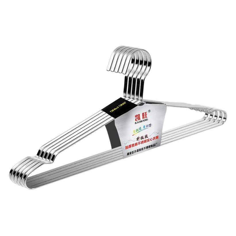 Оптовая продажа 304 из нержавеющей стали плоская полоска вешалка утолщение 8MM противоскользящая вешалка для загара вешалка для взрослых вешалка для сушки