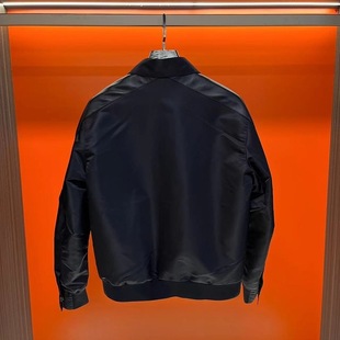 Fanshang Luxury Autumn and Winter Sheepskin Simple Slim Fit Men's Black Casual Men's Coat Jacket Stitching Lapel Top