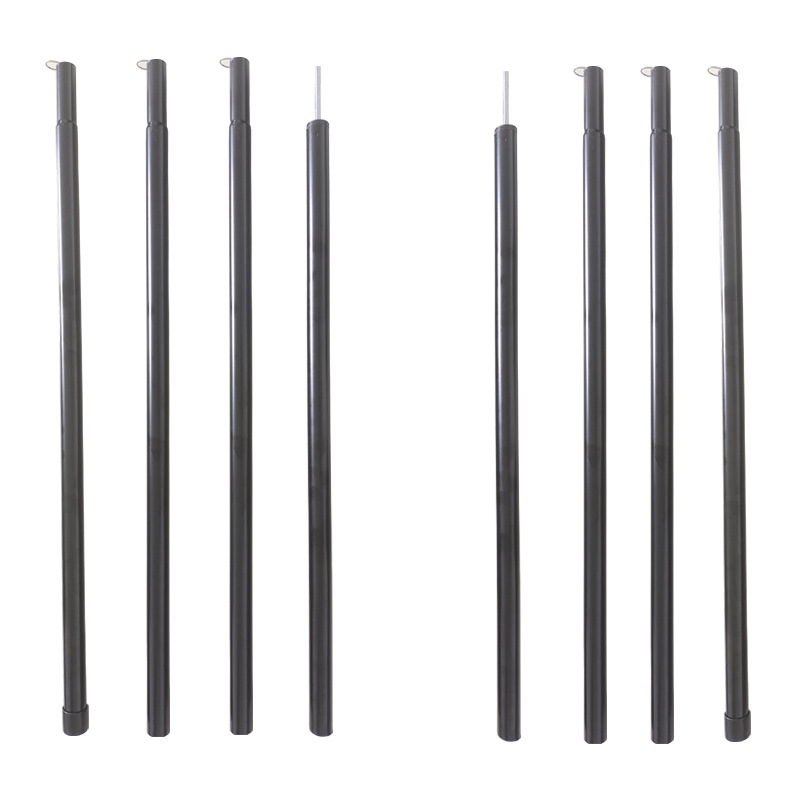 Acampar al aire libre dosel Polo espesado soporte de la tienda Varilla Polo del vestíbulo poste de la tienda retráctil portátil