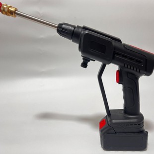 Factory Direct Supply Foreign Trade E-Commerce Lithium Battery Water Gun Wireless Cleaning Machine Two-Color Personalized Car Washing Machine Watering Machine