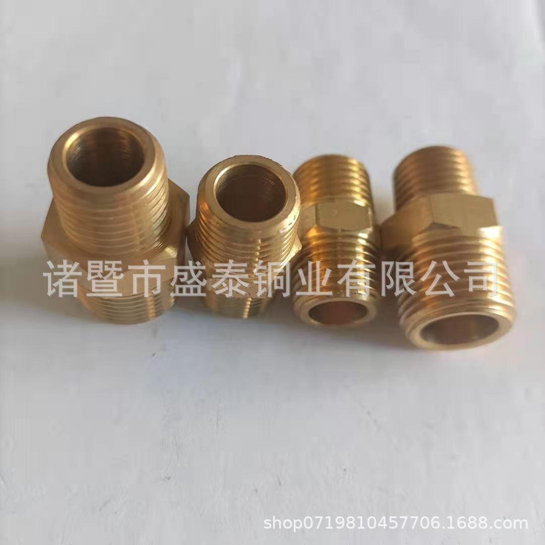 源头工厂批发销售1分2分3分4分等径外对丝自来水管接头