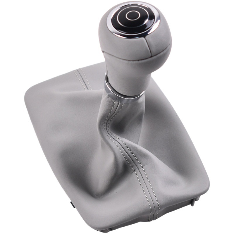 Aplicable Mercedes-Benz Clase C Clase E C180 E200 GLK300 palanca de cambio W204 palanca de cambios balonmano engranaje a prueba de polvo cubierta de cuero