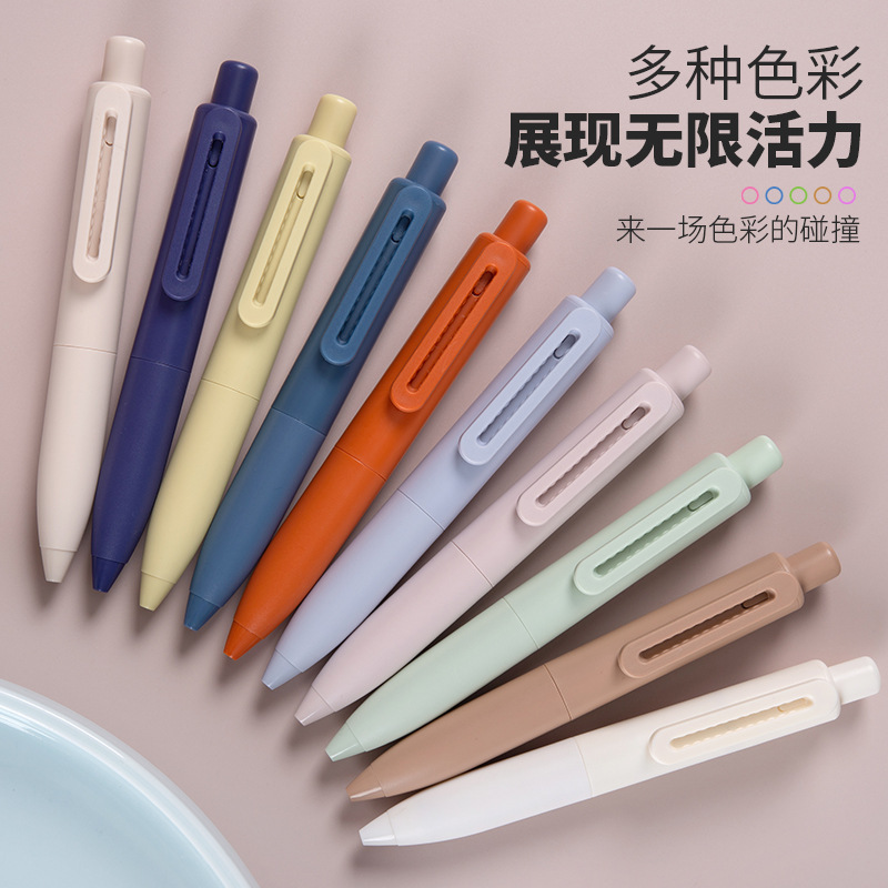 Bubble Mart DIY Cute Pen Multi-Color Press Pocket Pen Quick-Drying Gel Pen Handmade Material Pen Stationery Wholesale Bubble Mart DIY Cute Pen Multi-Color Press Pocket Pen Quick-Drying Gel Pen Handmade Material Pen Stationery Wholesale