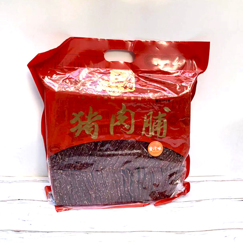 One-piece drop shipping Jingjiang specialty 5lb pack Sanxin Honey Spicy Black Pepper Cumin Flavor Dried Pork Slices 5lb